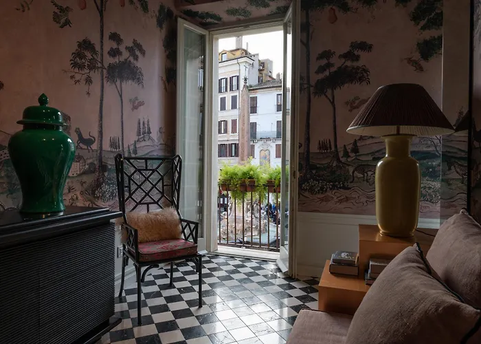 Appartement Casa Morgana - The Pantheon Balcony *